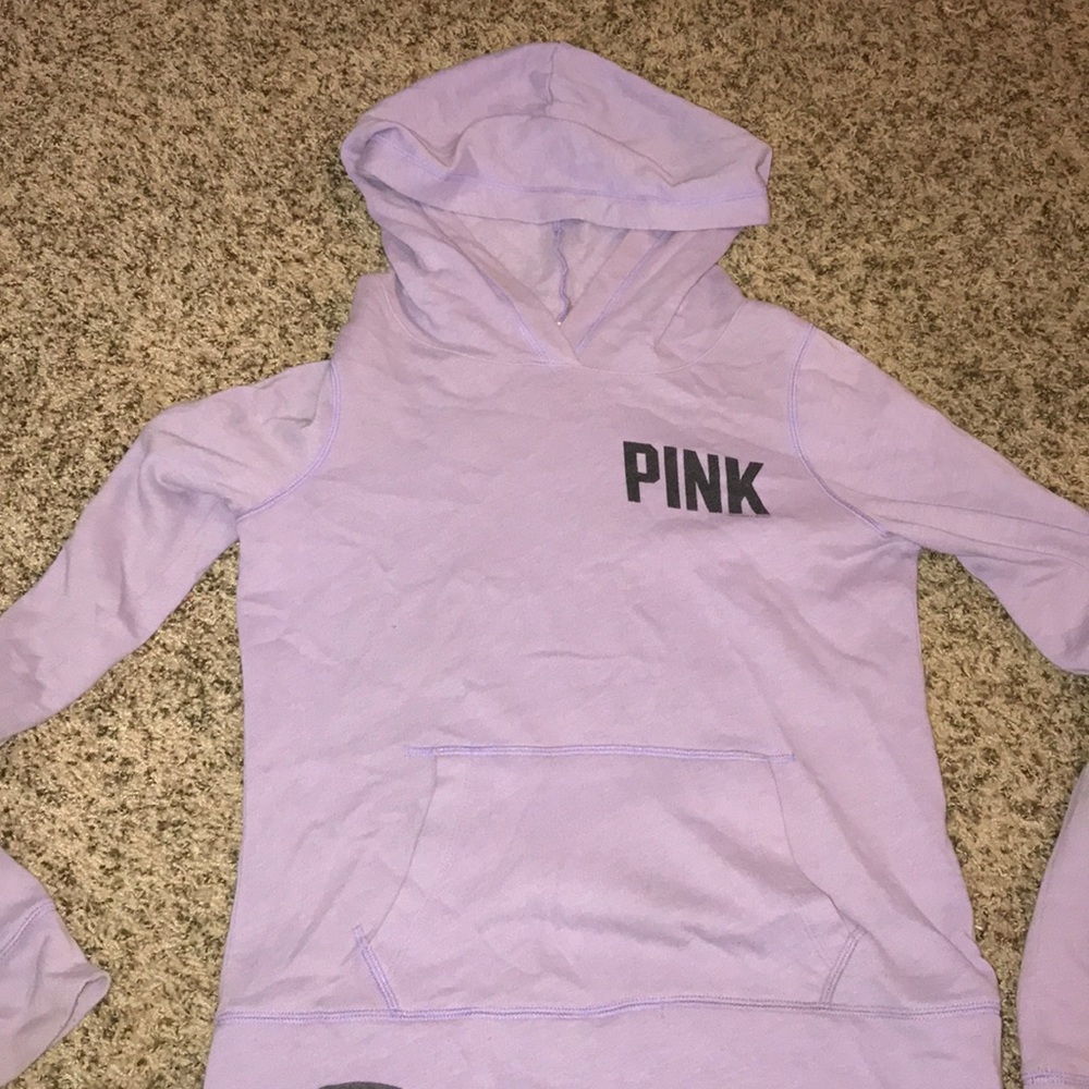 Pink long sleeve pull over